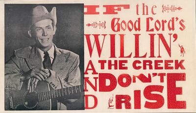 POSTER - Good Lord's Willin'