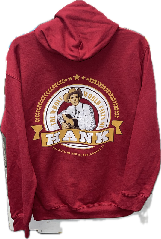 CLOTHING - WHOLE WORLD CALLS ME HANK - FULL ZIPPER HOODED JACKET CLOTHING - WHOLE WORLD CALLS ME HANK - FULL ZIPPER HOODED JACKET