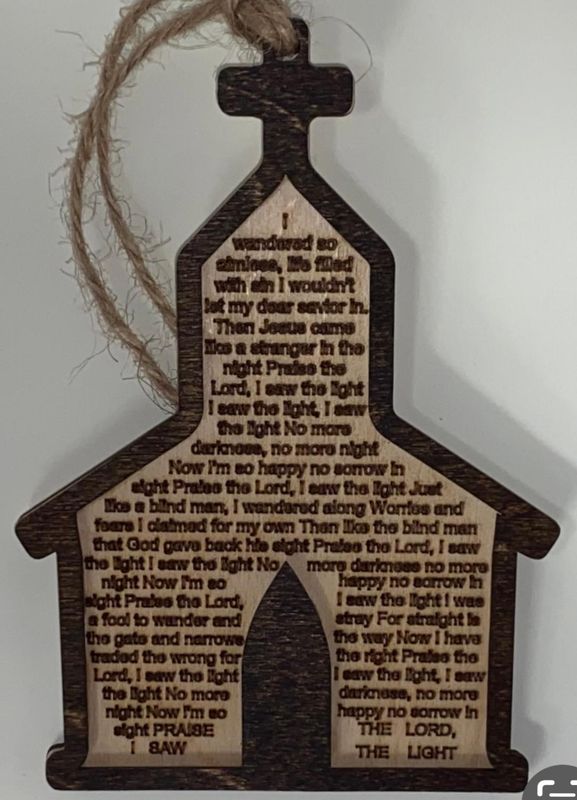 Ornament - I Saw the Light