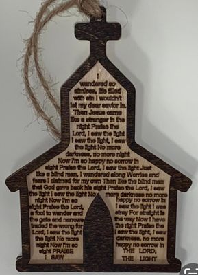 Ornament - I Saw the Light