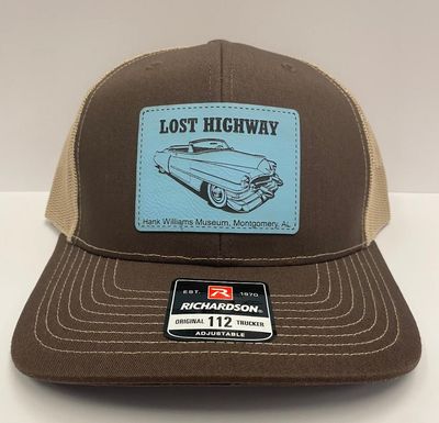 HAT - Lost Highway - LEATHER PATCH