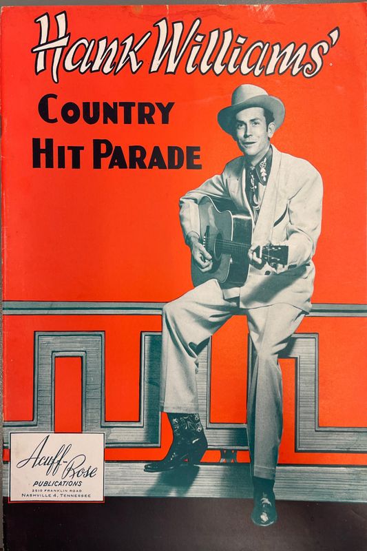 BOOK - Hank Williams Country Hit Parade