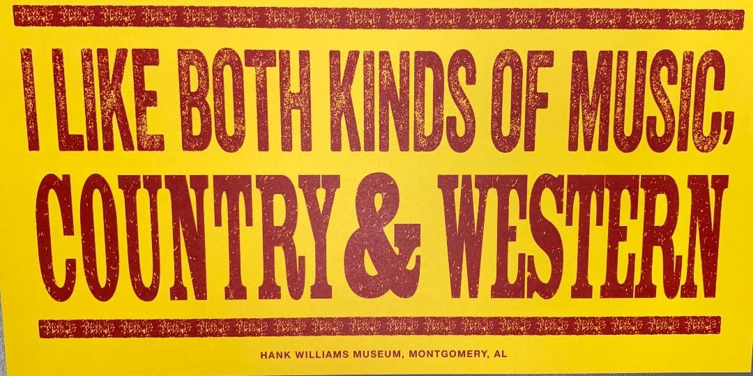 STICKER - Country & Western