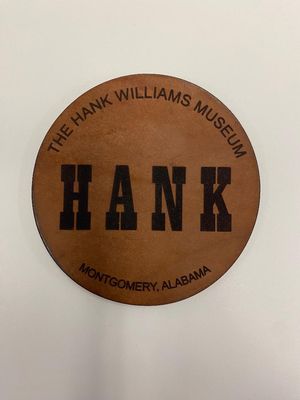 Coaster - Leather Round