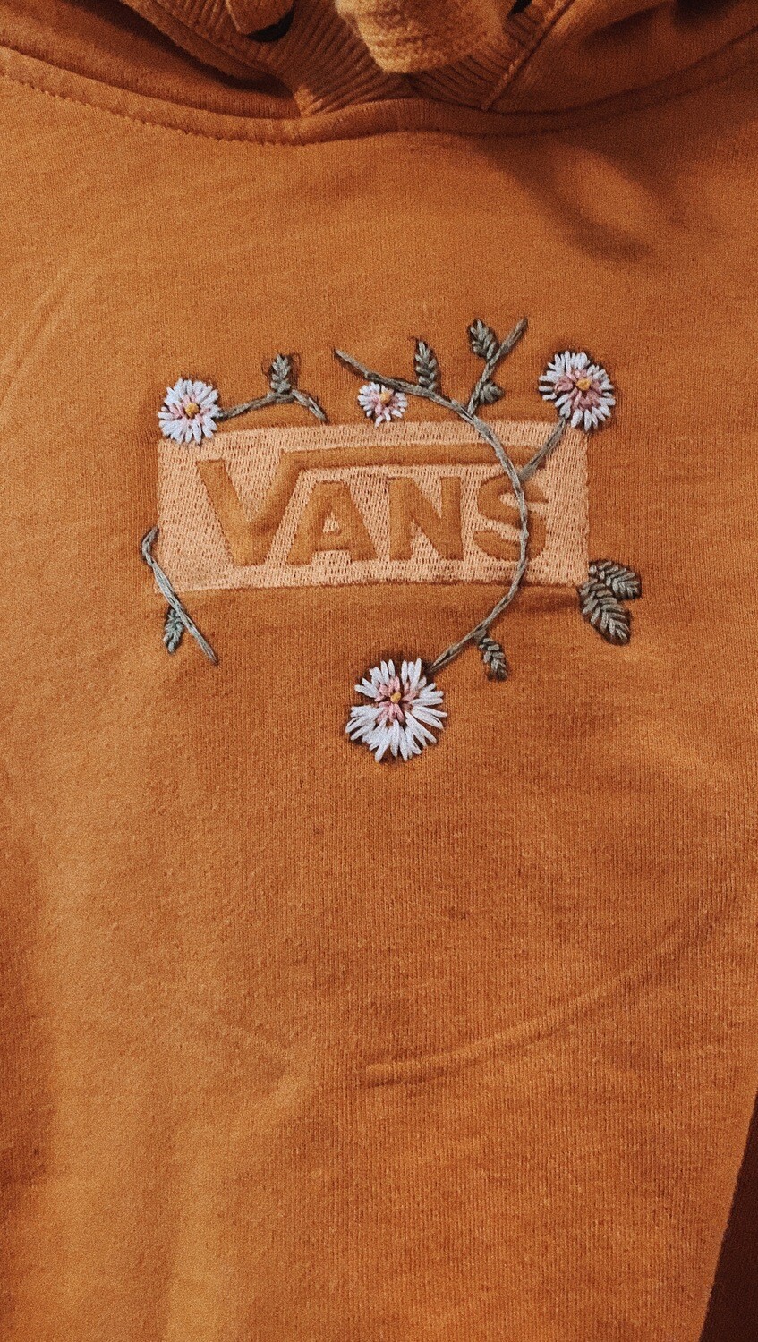 Flower vans hoodie