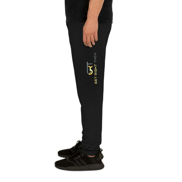 Get Right Then Logo Unisex Joggers