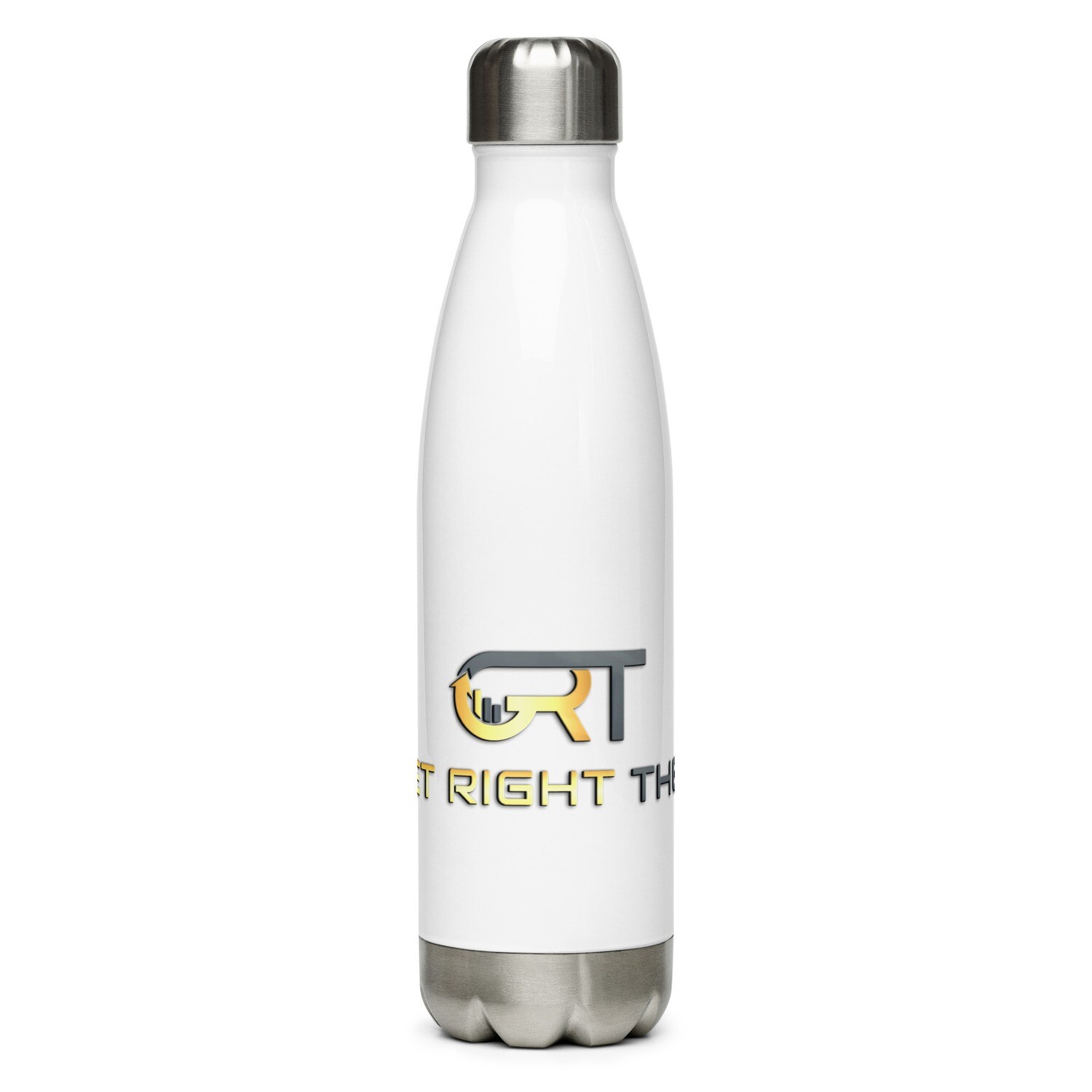 Get Right Then Stainless Steel Water Bottle