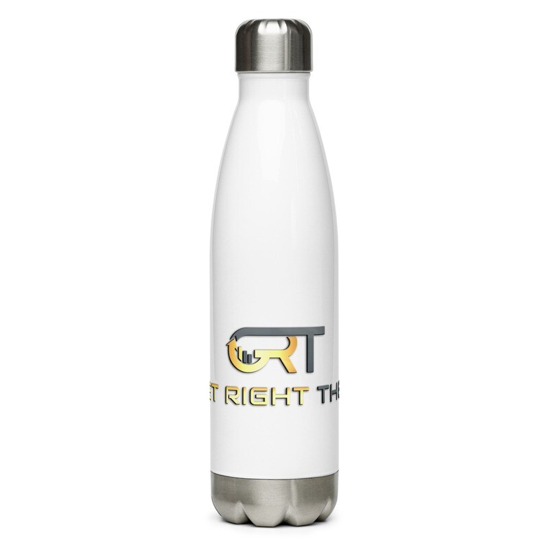 Get Right Then Stainless Steel Water Bottle
