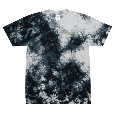 Get Right Then Oversized tie-dye t-shirt