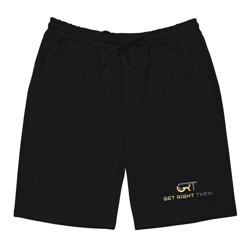 Get Right Then fleece shorts