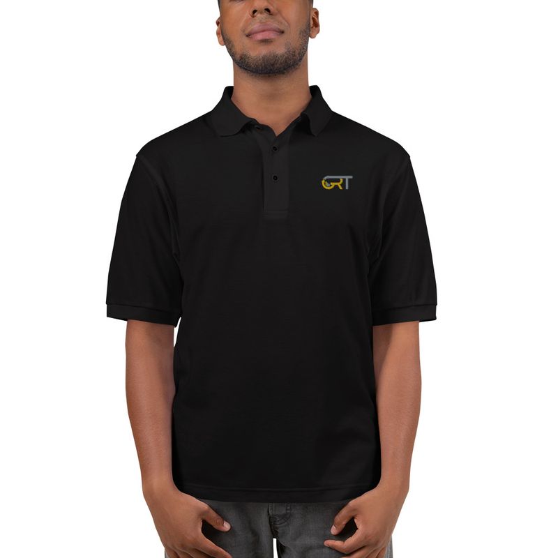 Get Right Then Golfing Polo