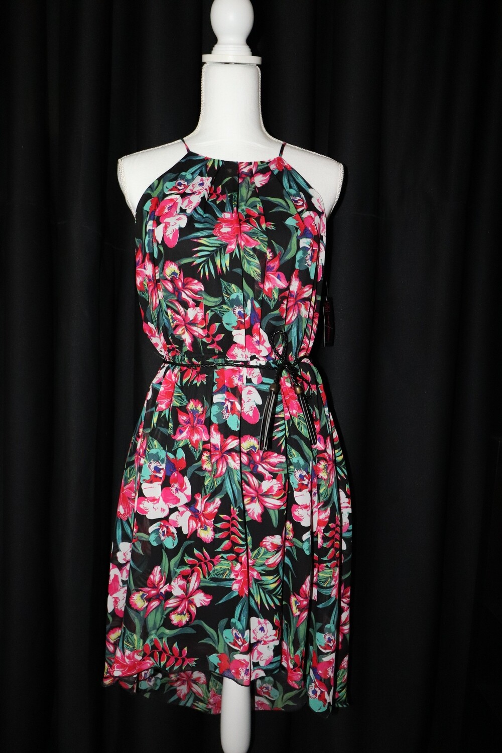 AP Floral Slim Dress (Large)