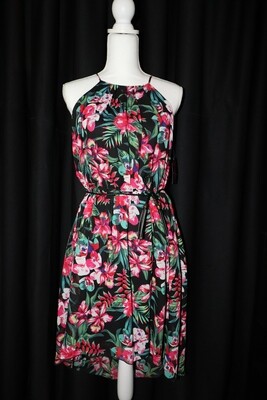 AP Floral Slim Dress (Large)