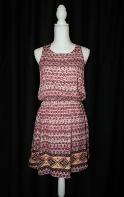 AP Printed Above-the-Knee Dress (Medium)