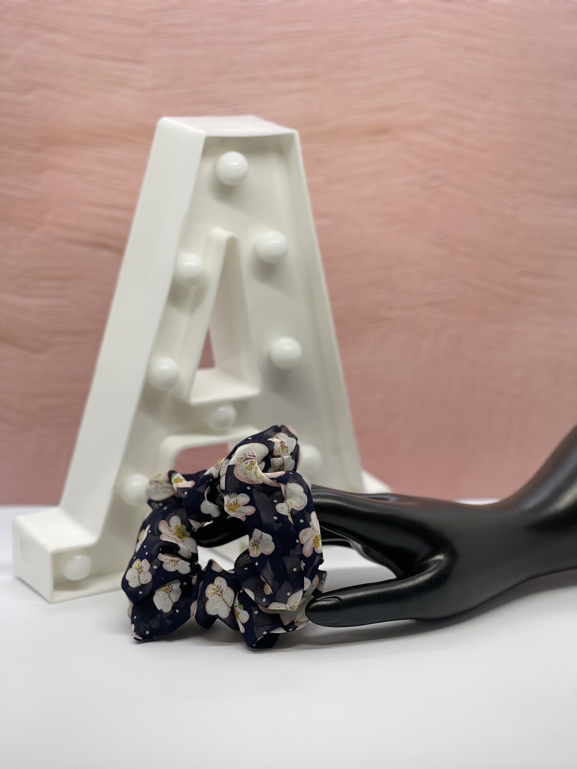 Scrunchie : Chiffon Floral, Chiffon Floral: 33644