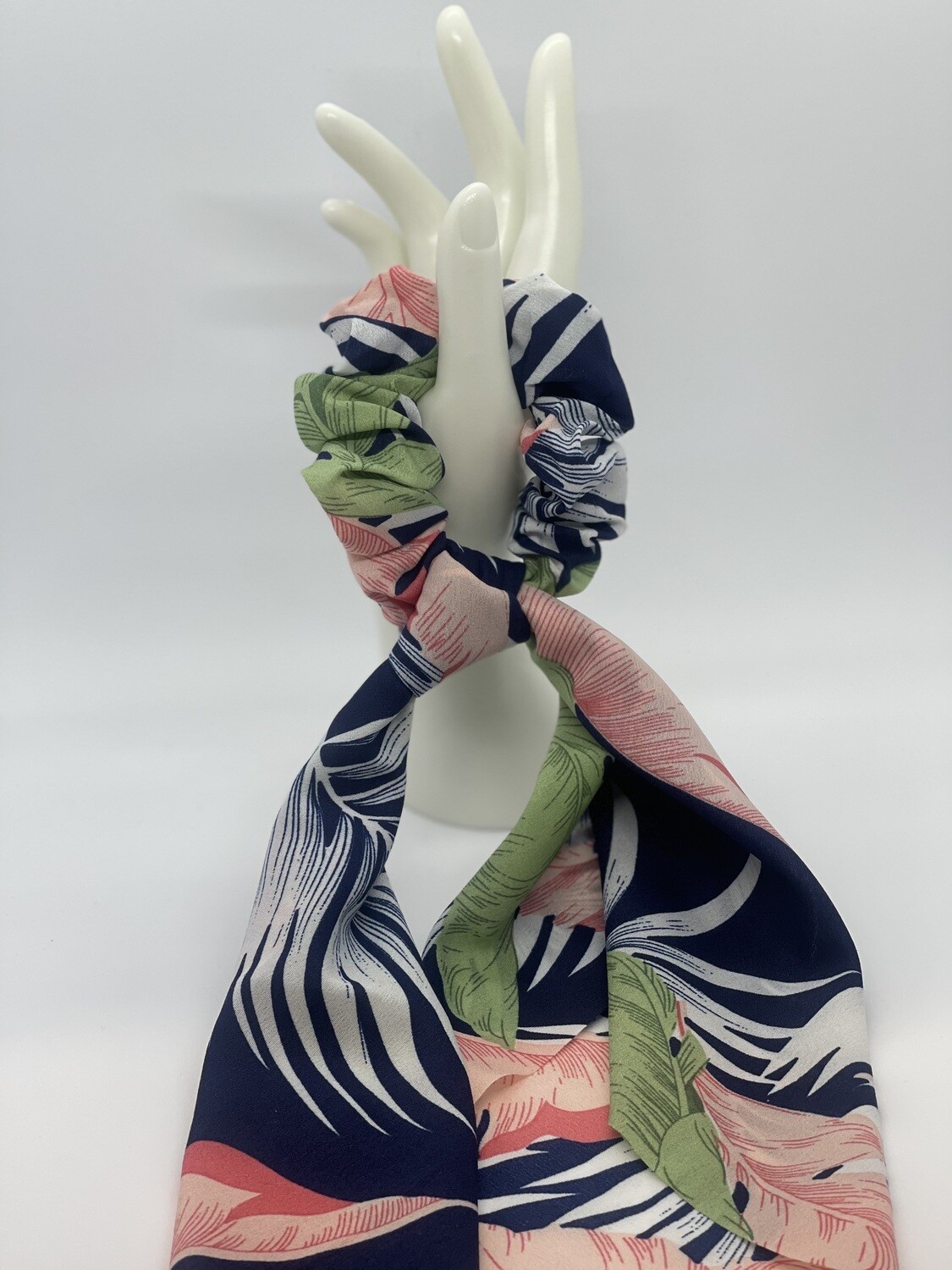 Scrunchie : Mermaid Tail - Floral, Mermaid Tail: Aloha1