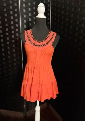 AP Flow Tangerine Sleeveless Top (Small)