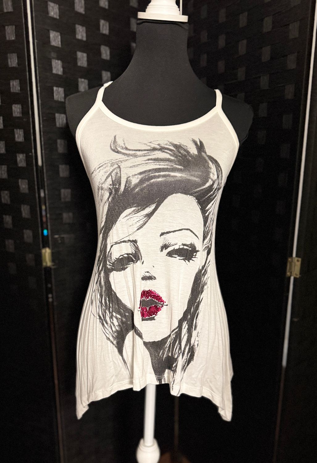 AP Red Lips Tank (Small)