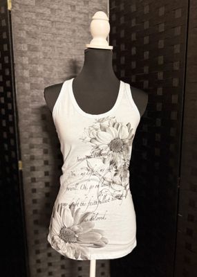 AP Flower Tee - Light Blue (Small)