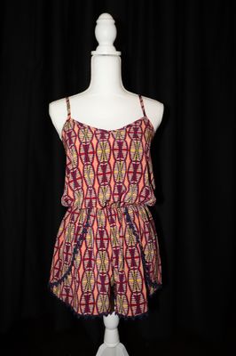 AP Maroon Romper (Small)