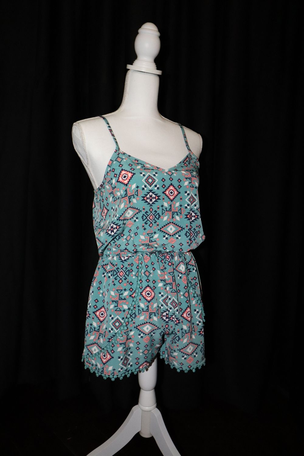 AP Turquoise Romper (Small)