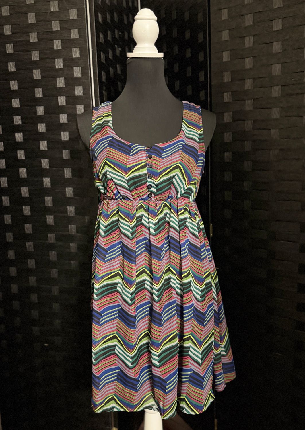 (Medium) AP Stripe Dress
