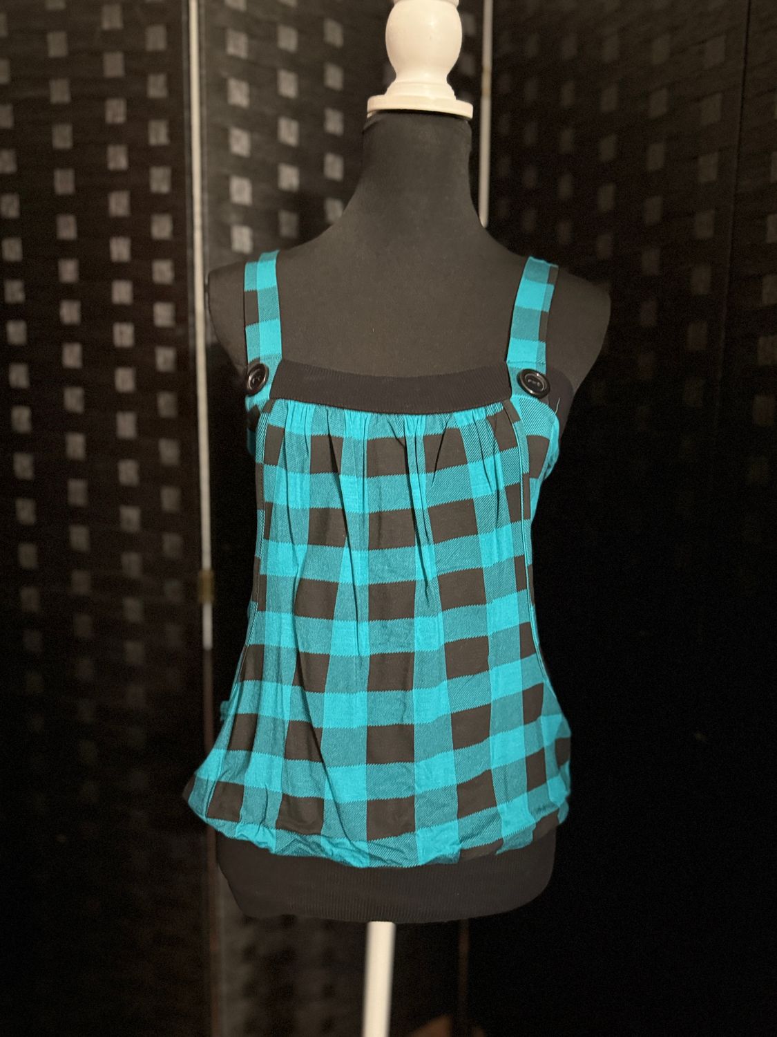 (Medium) AP Checkered Top