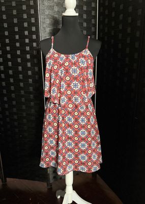 (Medium) AP Damask Romper Dress
