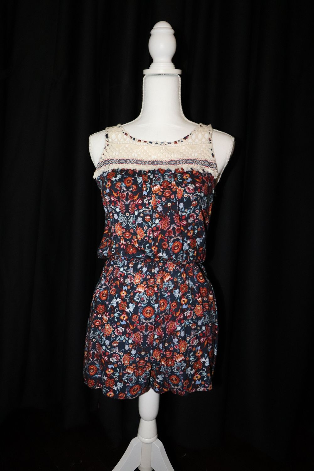 (Medium) AP Floral Romper