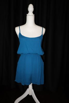 (Large) Ocean Blue Romper