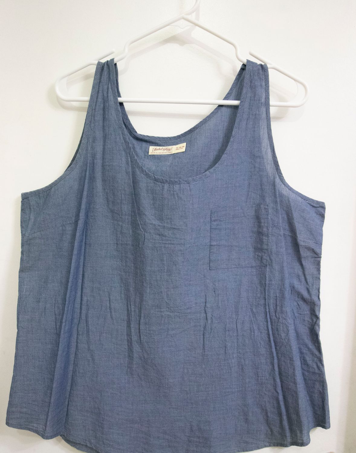 (XL) AP Denim-Like Top