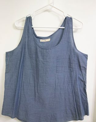 (XL) AP Denim-Like Top