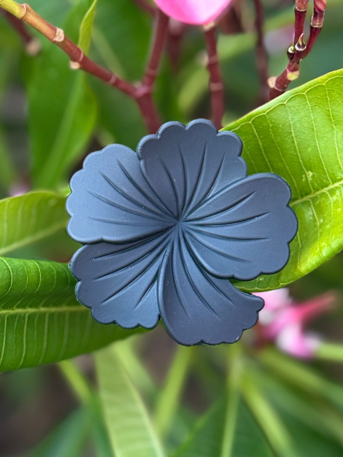 AP Hibiscus - Black Solid