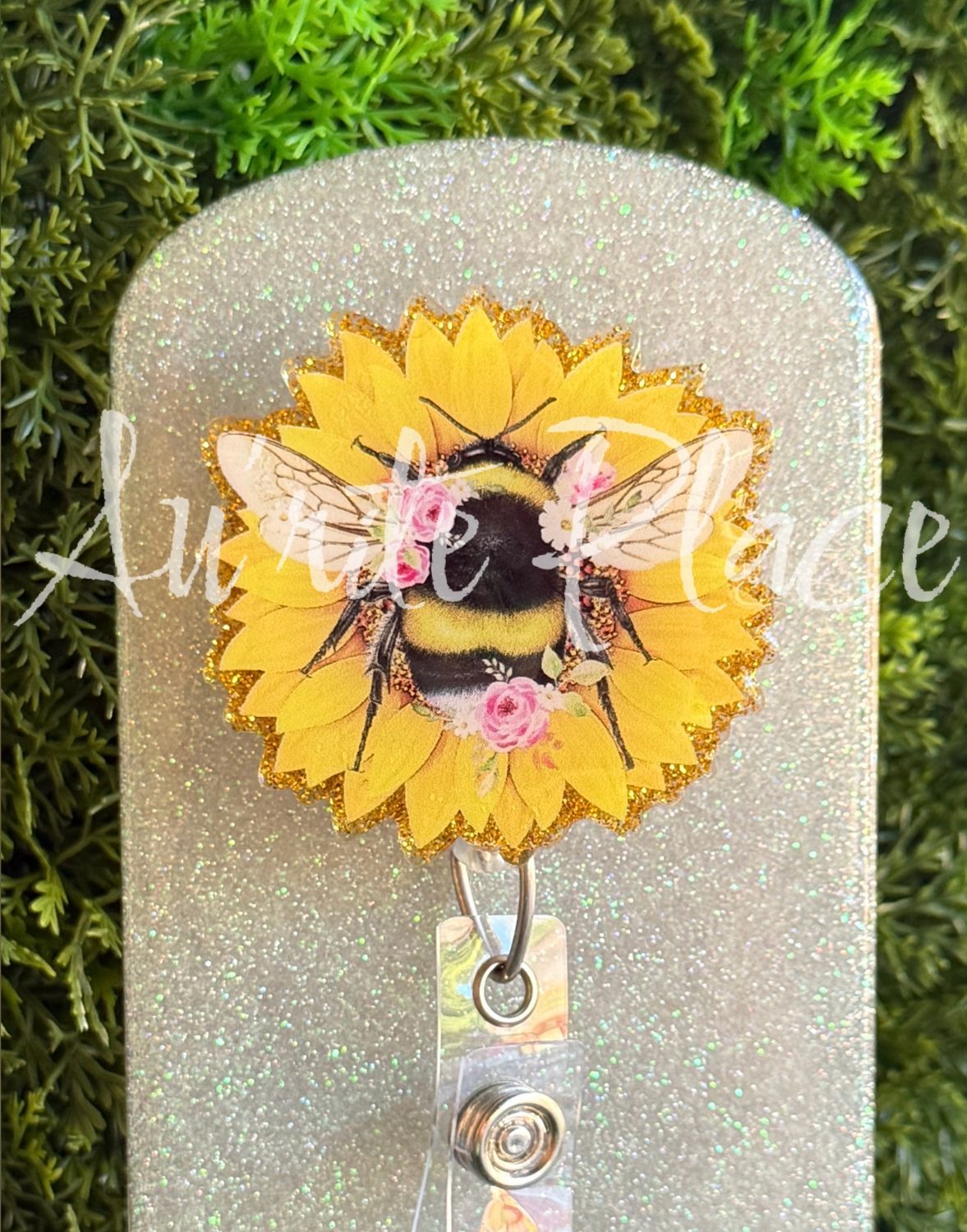 Bee Sunflower