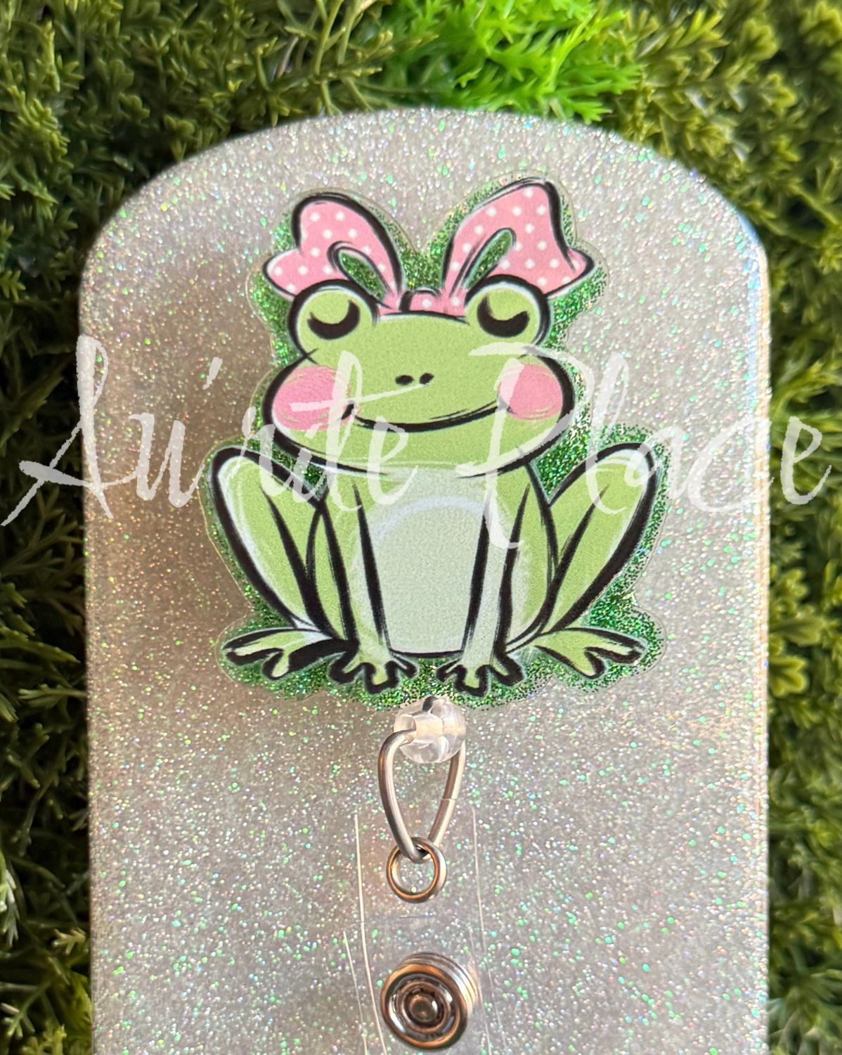 Frog Pink Bow