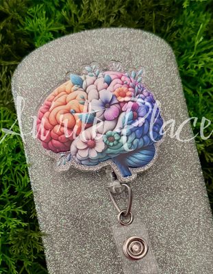 Brain Rainbow Floral