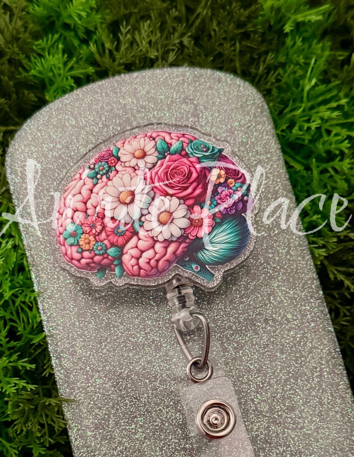 Brain Dark Floral