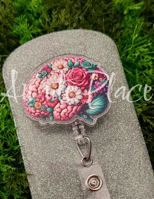 Brain Dark Floral