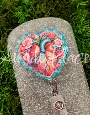 Heart Valve Roses (Blue)