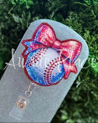 Baseball Bow 2 (2.5")