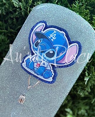 Blue Alien Baseball LA 1