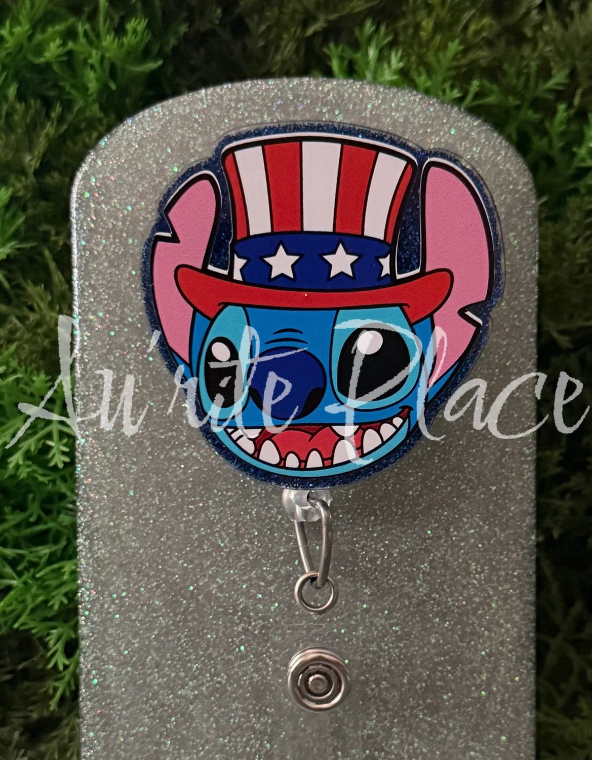 Blue Alien Patriot