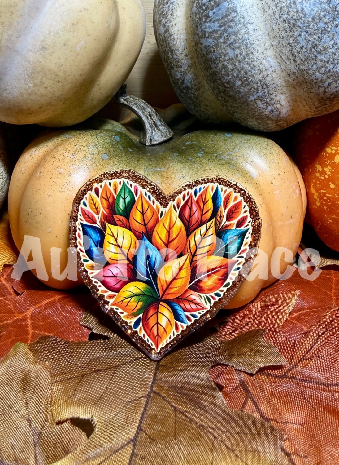 Fall Leaves Heart