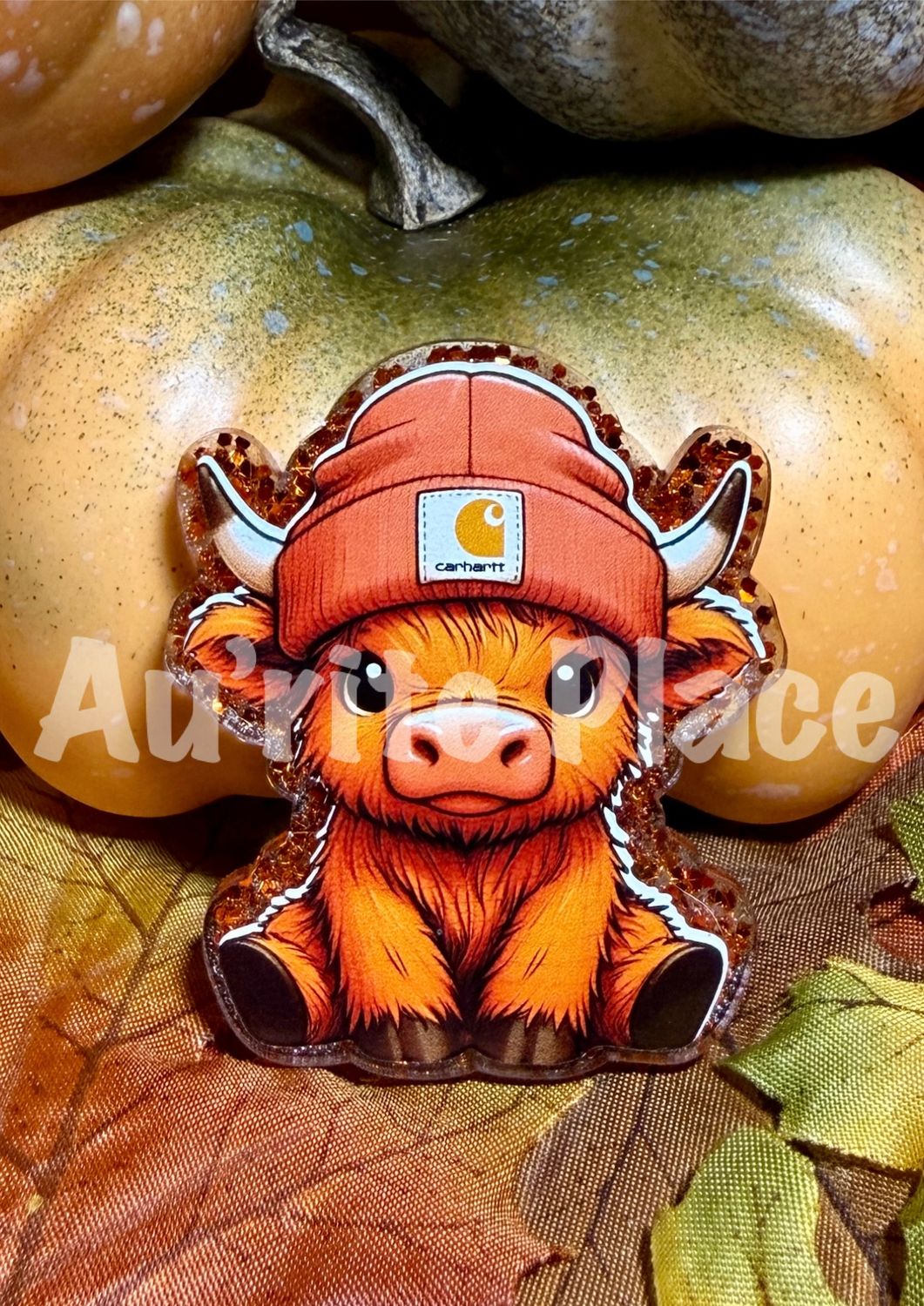 Cow with Beanie