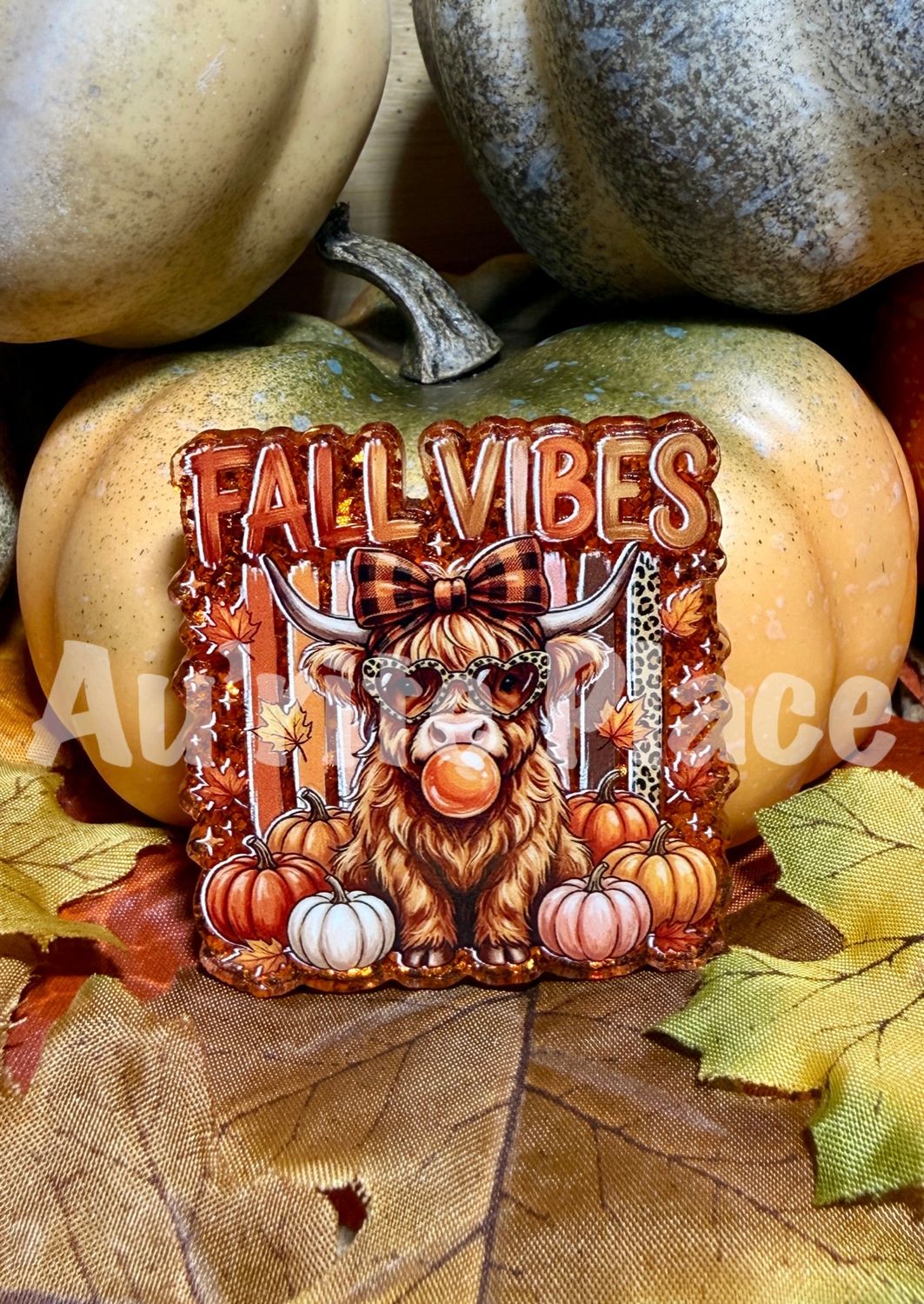 Fall Vibes Cow