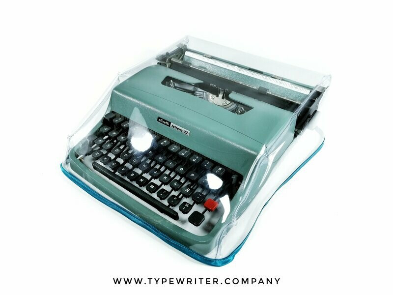 Typewriter Plastic Cover for Olivetti Pluma and Lettera 32