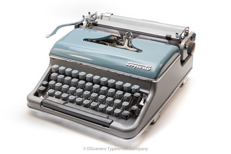 TORPEDO Modell 18A typewriter - QWERTY layout - schrijfmachine