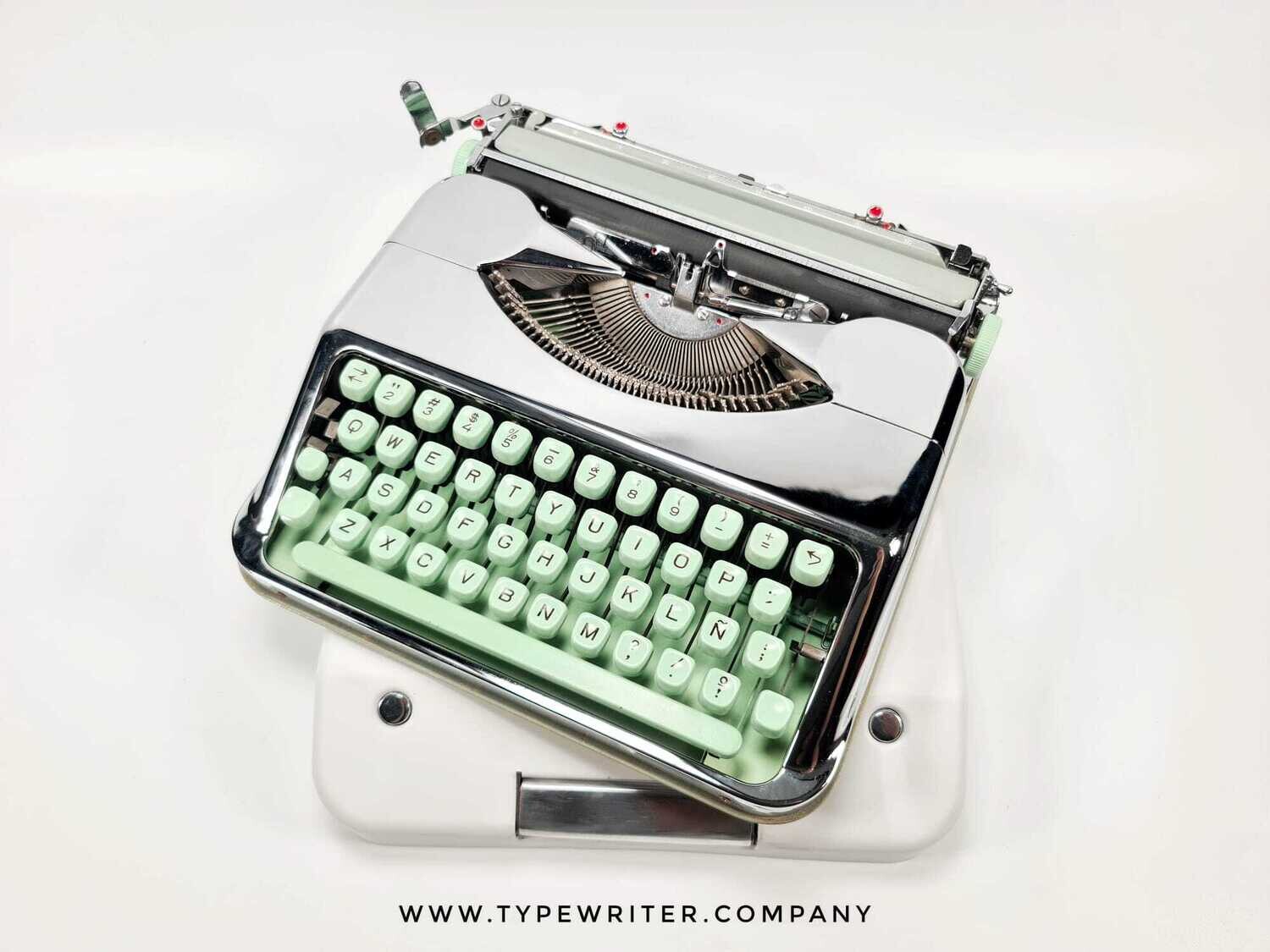 Hermes Baby Chrome-Plated Limited Edition Typewriter