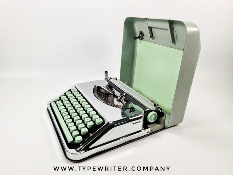 Hermes Baby Chrome-Plated Limited Edition Typewriter