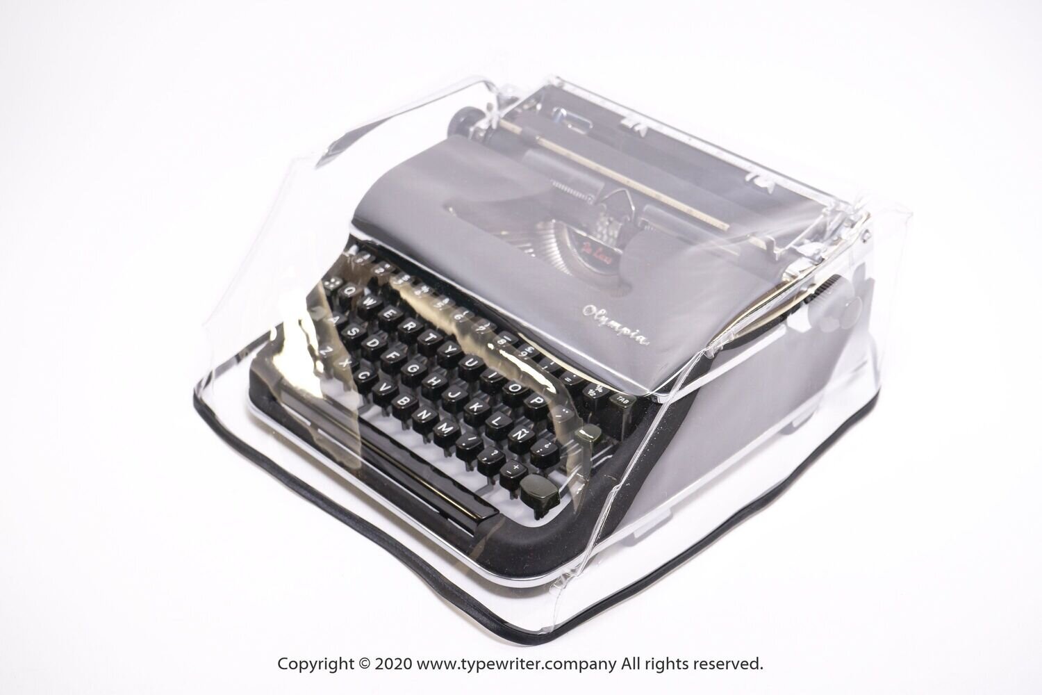 MEDIUM Transparent Dust Cover for Olympia SM 1, 2, 3, 4, 5 Typewriter
